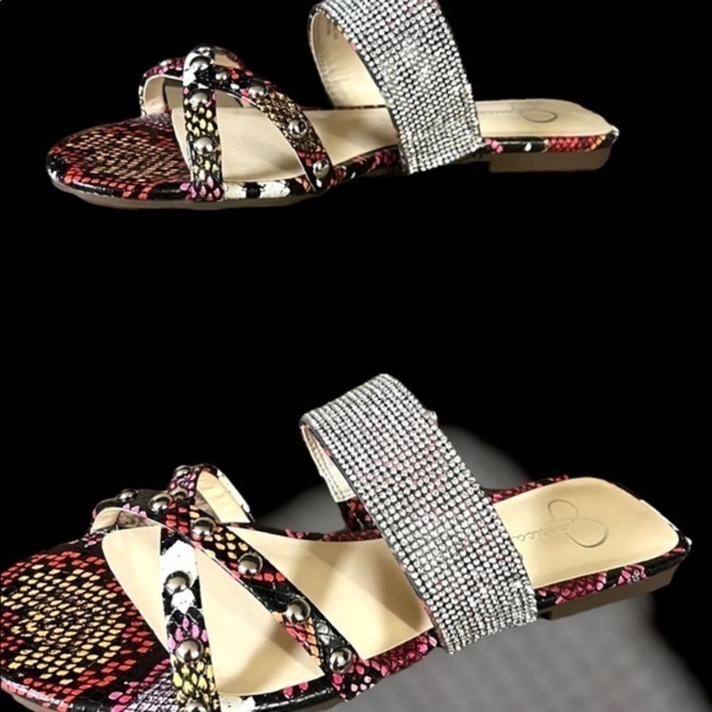 Jessica Simpson sandals snake so pretty and trendy